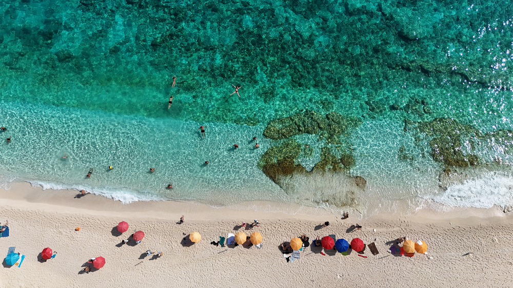 Sardinian Umbrellas