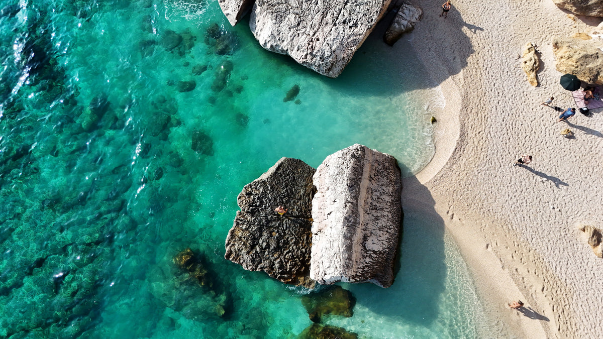 Split Boulder, Sardinia