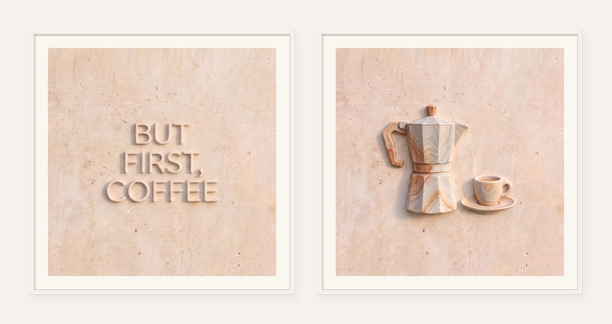 But First, Coffee Stone Pair