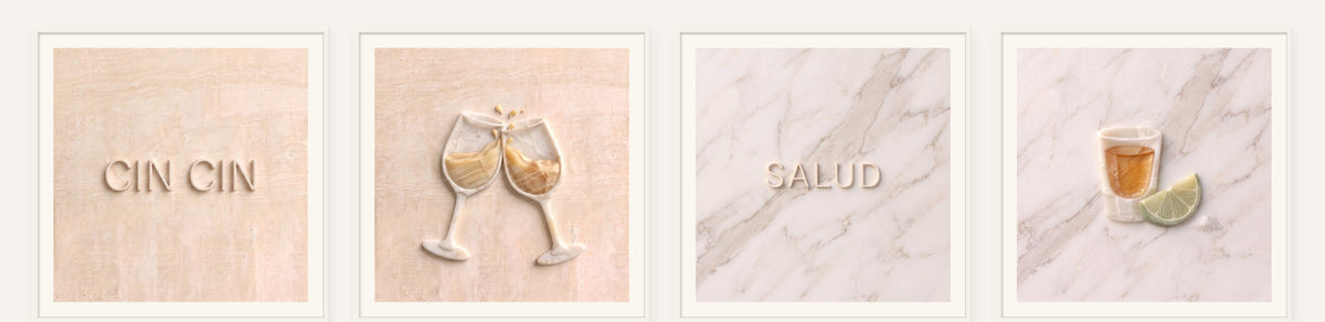 Cheers Stone Set of 4
