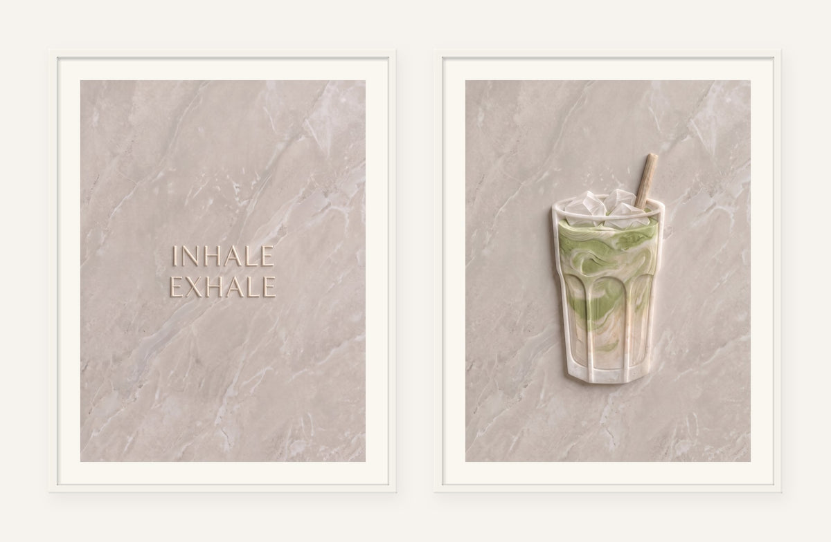 Inhale Exhale Stone Pair