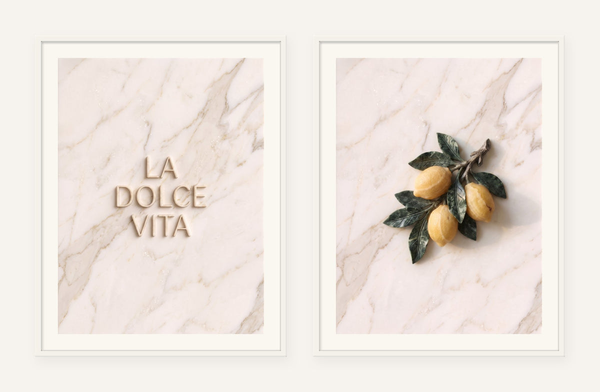 La Dolce Vita Stone Pair