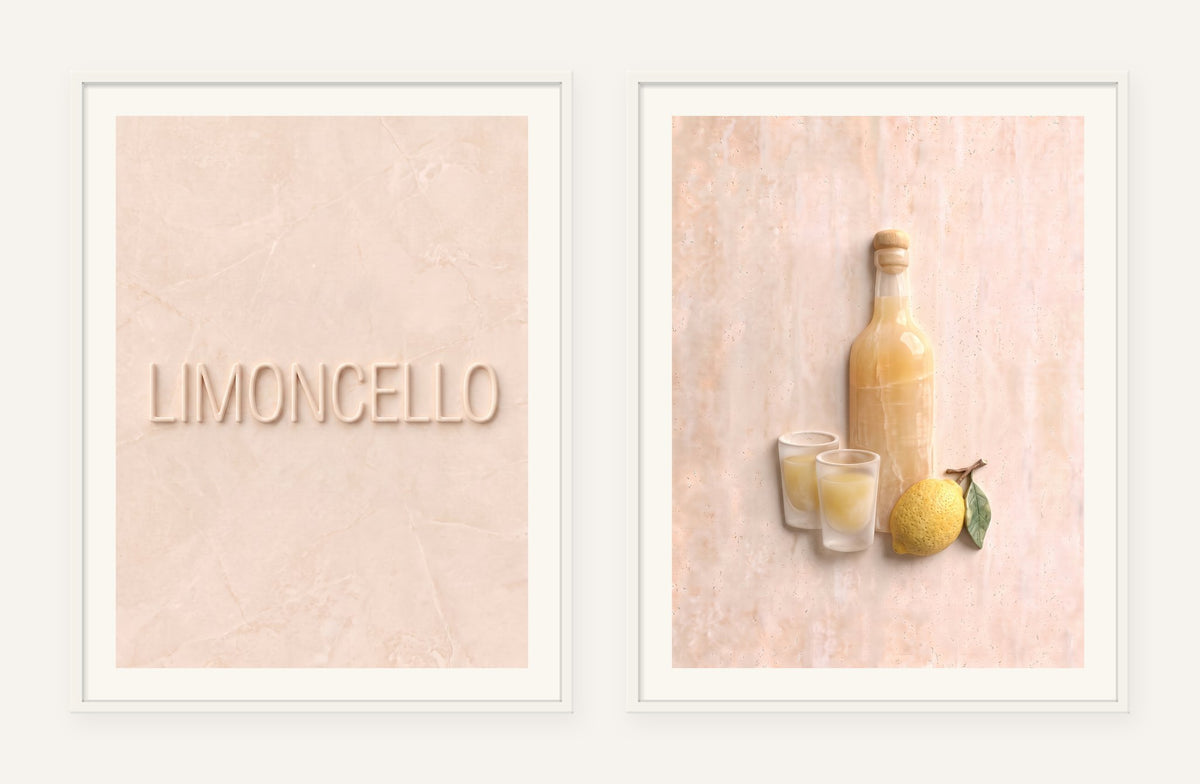 Limoncello Stone Pair