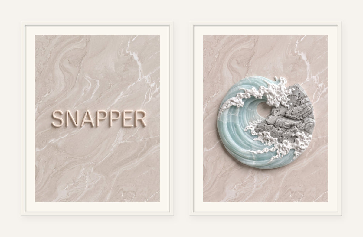 Snapper Stone Pair