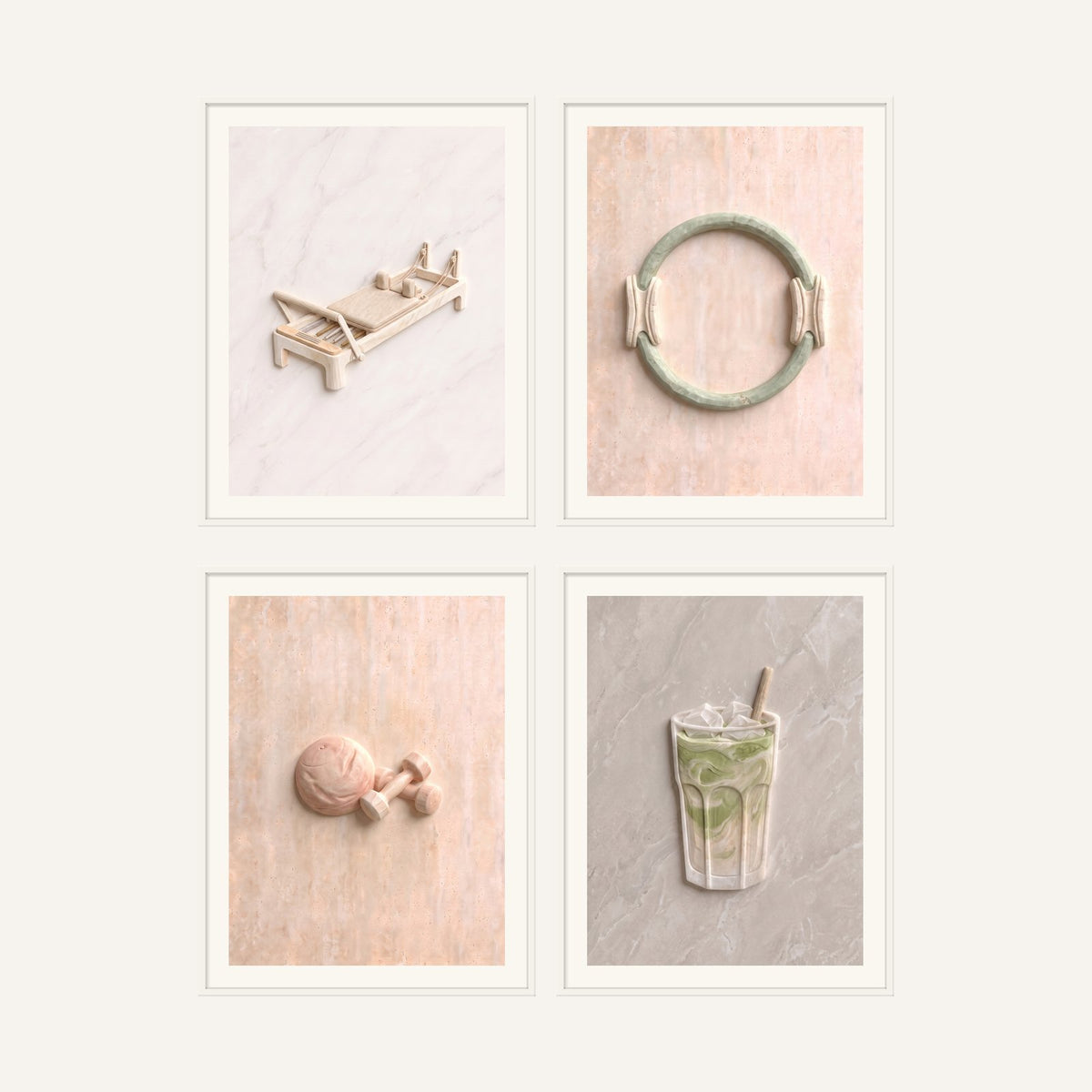 Pilates Stone Set of 4
