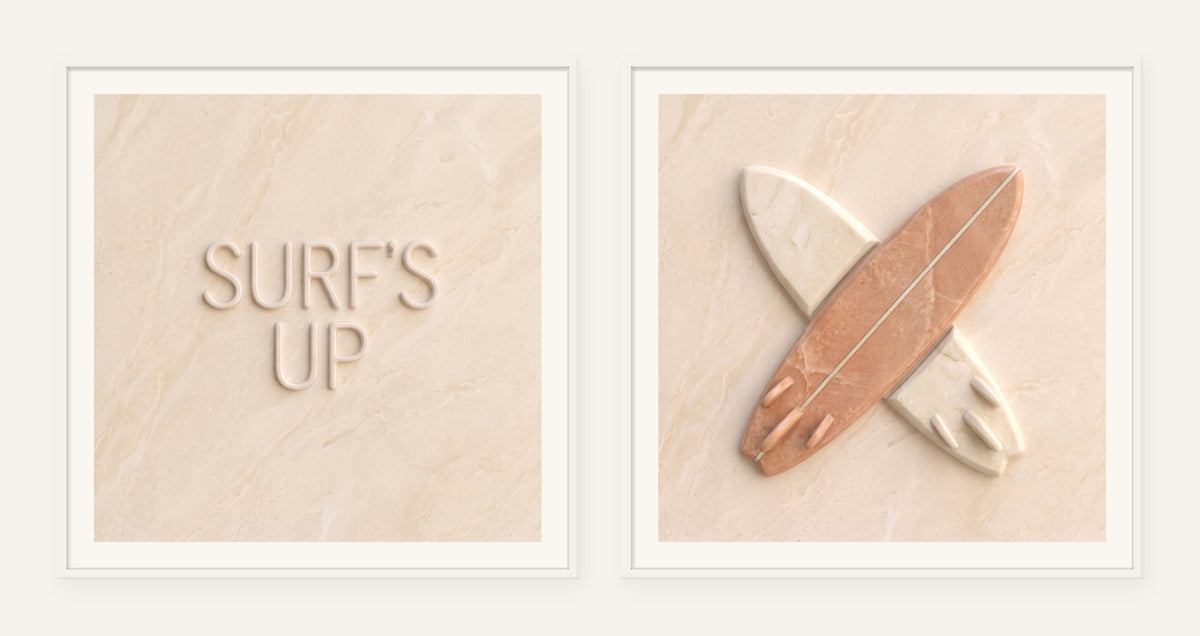 Surf's Up Stone Pair