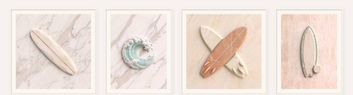 Surf Stone Set of 4