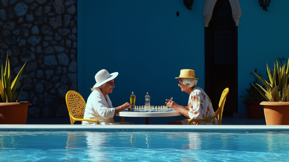 Drinks by the Pool